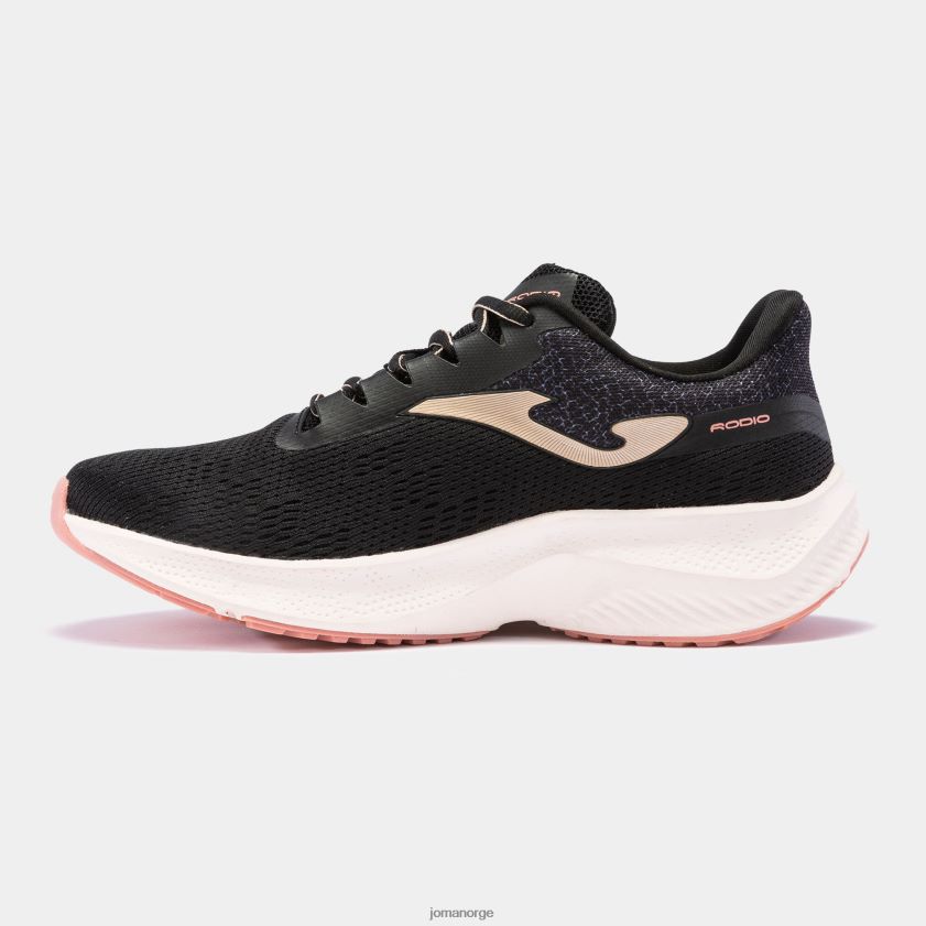 nei Joma løpesko r.rodio 23 svart rosa FBD0T01775 kvinner