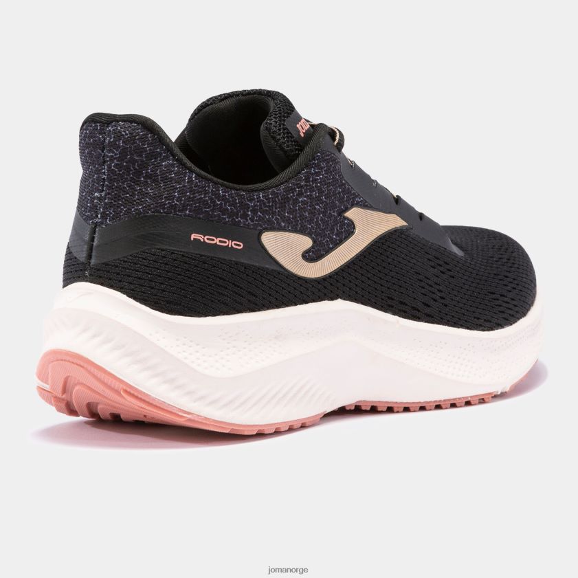 nei Joma løpesko r.rodio 23 svart rosa FBD0T01775 kvinner