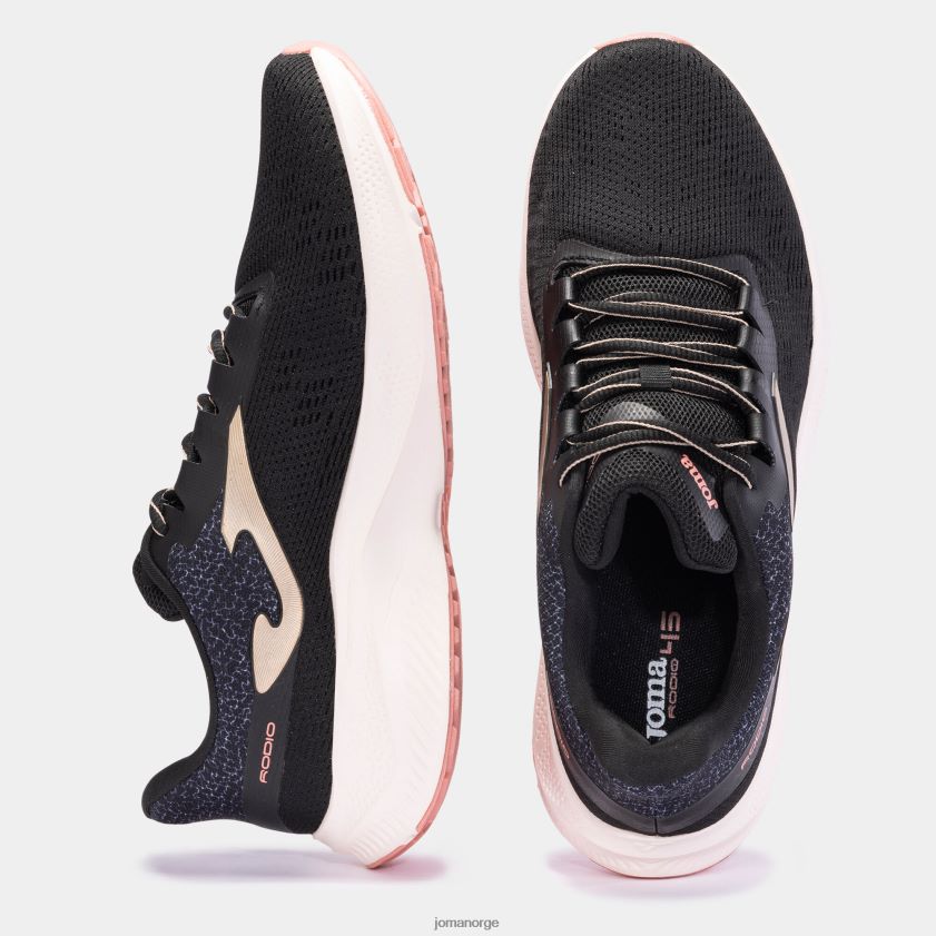 nei Joma løpesko r.rodio 23 svart rosa FBD0T01775 kvinner