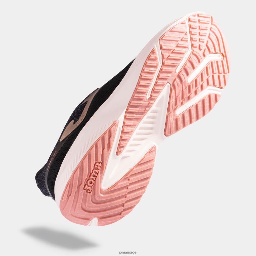 nei Joma løpesko r.rodio 23 svart rosa FBD0T01775 kvinner