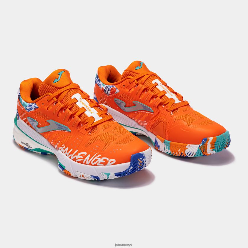nei Joma sko wpt-utfordrer leire oransje FBD0T02579 kvinner