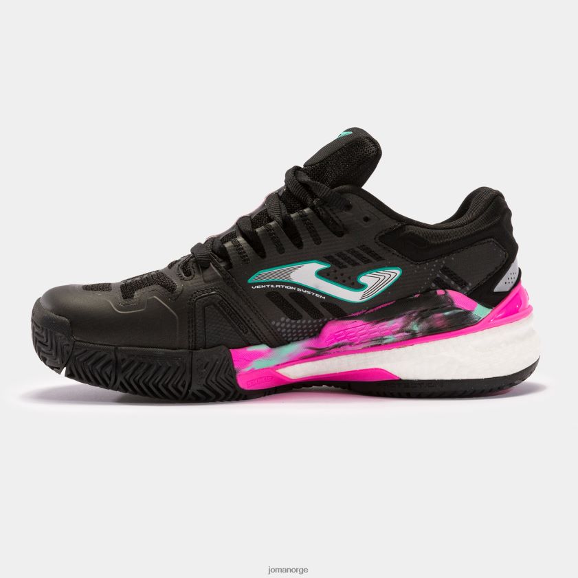 nei Joma sko slam 22 leire svart fuchsia FBD0T01829 kvinner