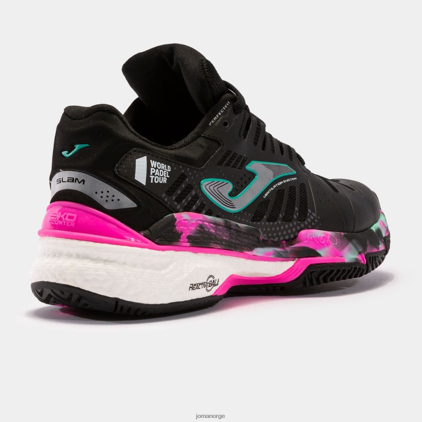 nei Joma sko slam 22 leire svart fuchsia FBD0T01829 kvinner