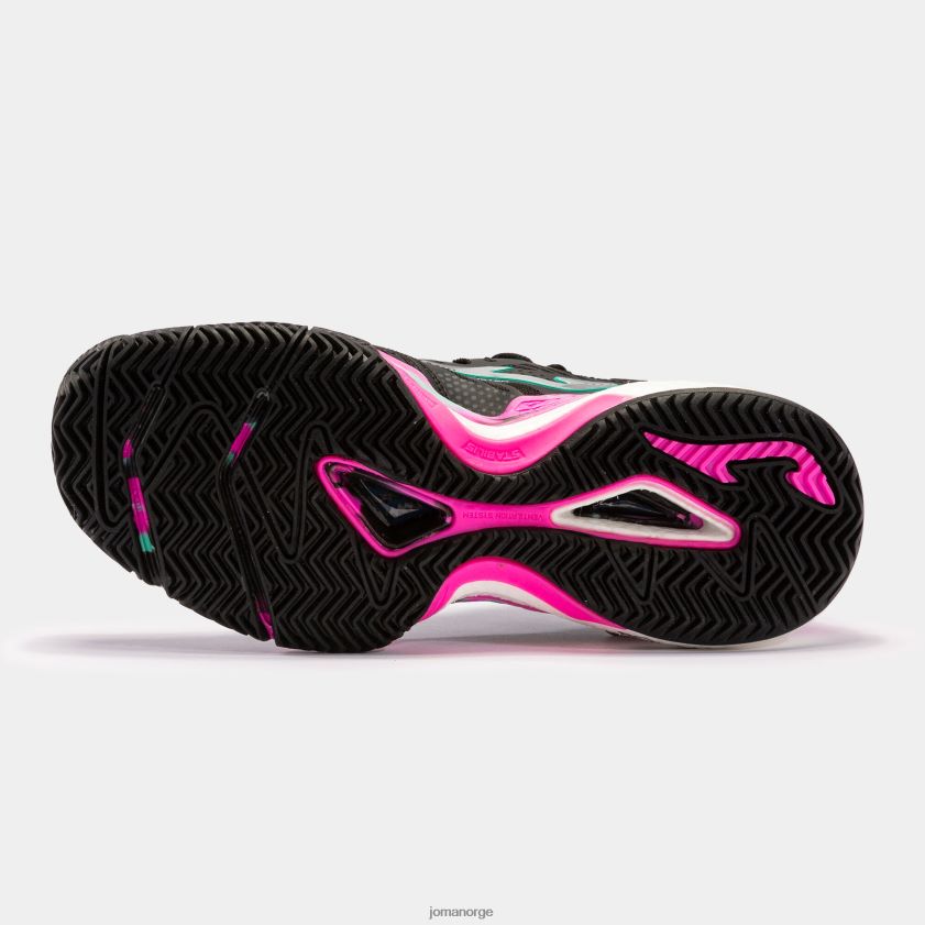 nei Joma sko slam 22 leire svart fuchsia FBD0T01829 kvinner