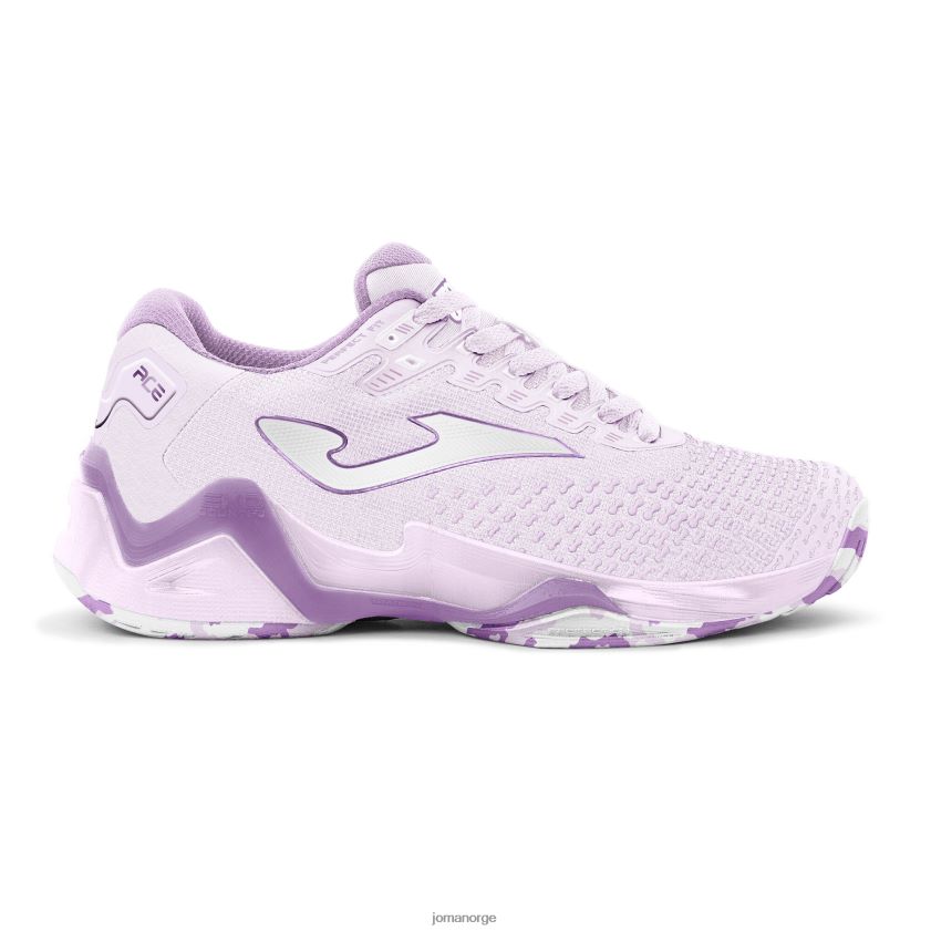 nei Joma sko t.ace 23 leire hvit lilla FBD0T03973 kvinner