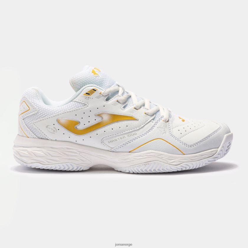 nei Joma sko t.master 1000 22 leire hvitt gull FBD0T02089 kvinner