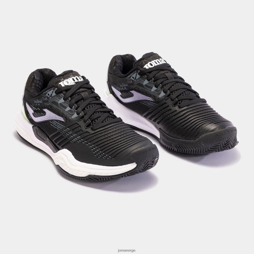 nei Joma sko t.punkt 23 leire svart rosa FBD0T01920 kvinner