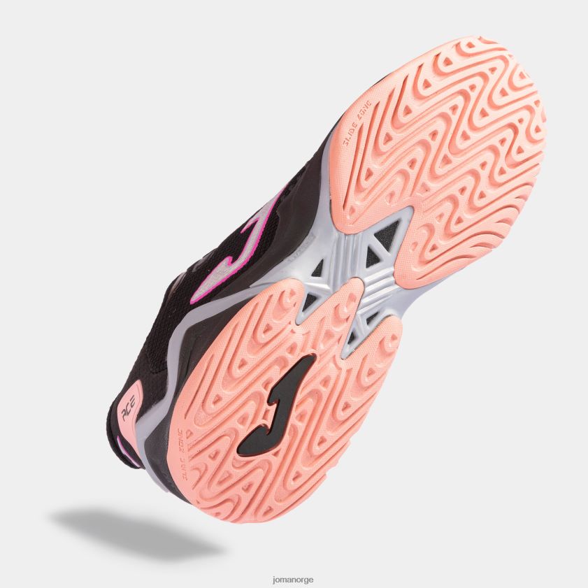 nei Joma sko ace pro 22 hard court svart FBD0T02580 kvinner