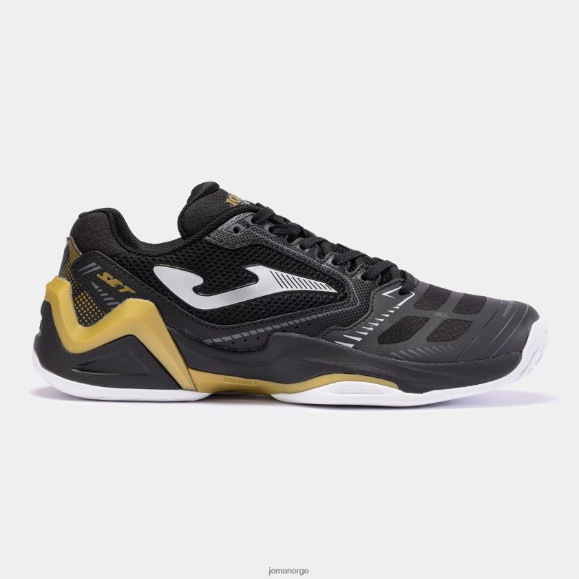 nei Joma sko t.sett 23 hard court svart FBD0T02273 kvinner