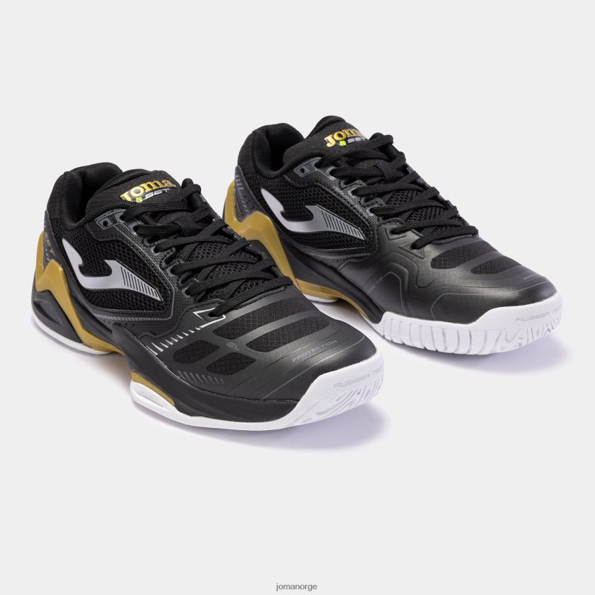 nei Joma sko t.sett 23 hard court svart FBD0T02273 kvinner