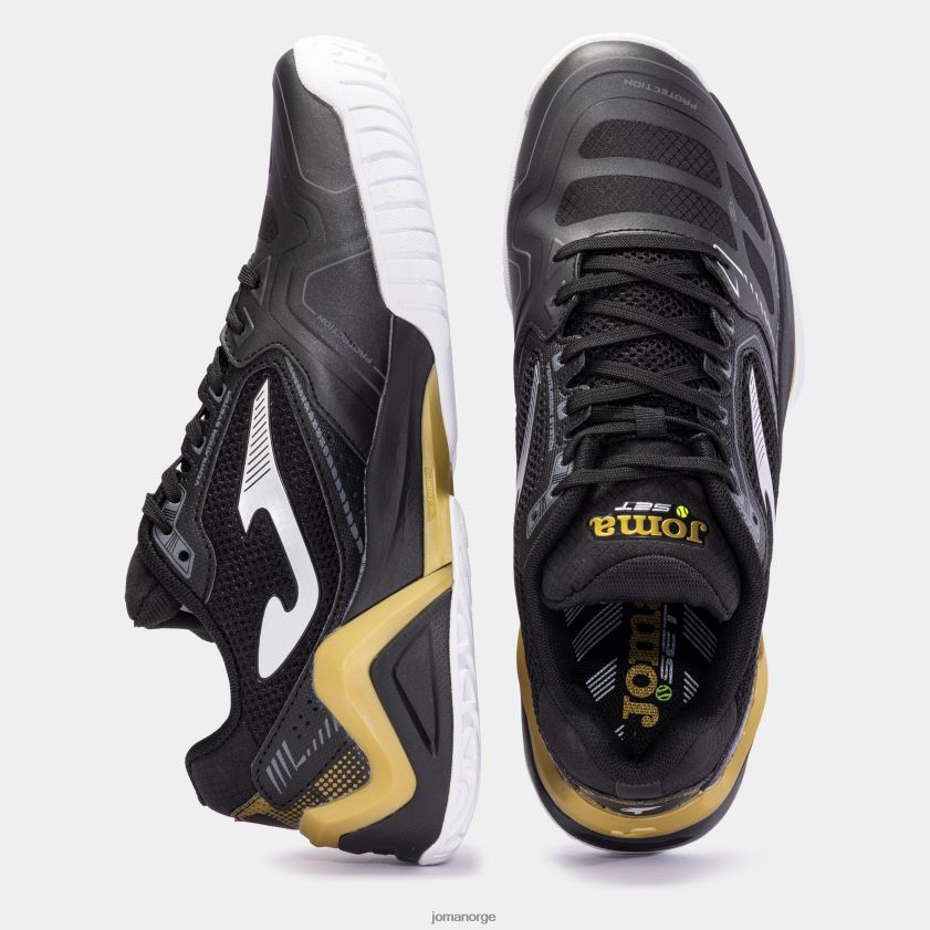 nei Joma sko t.sett 23 hard court svart FBD0T02273 kvinner