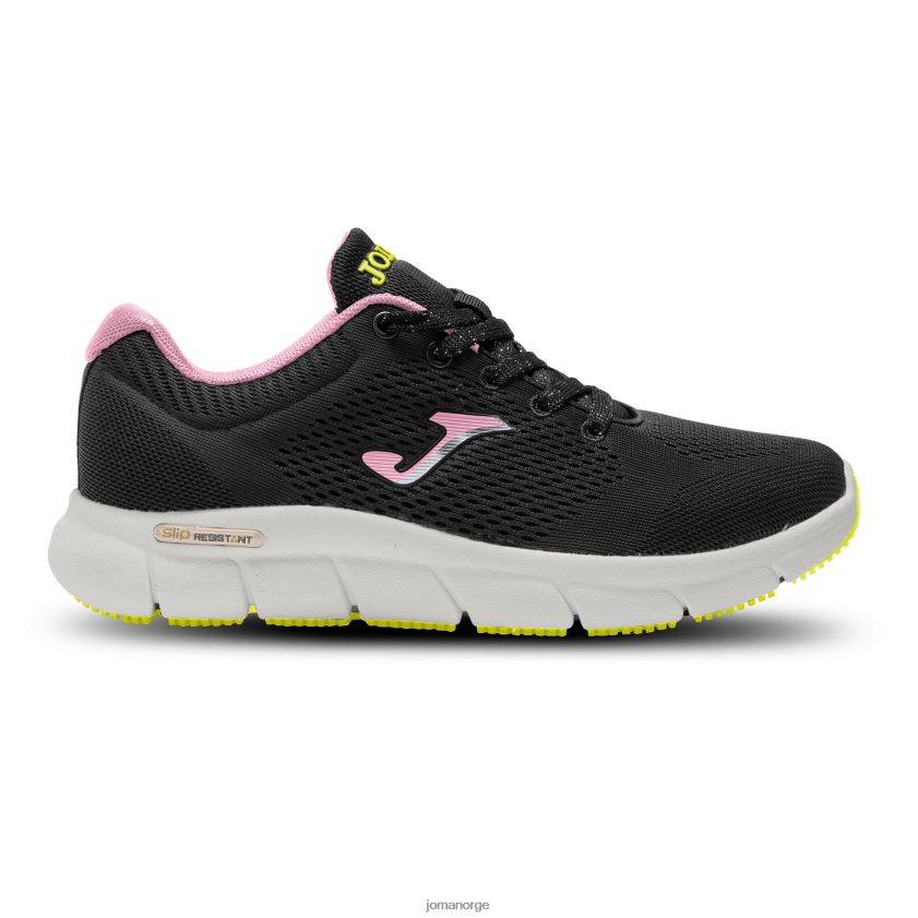 nei Joma fritidssko c.zen 23 svart rosa FBD0T01747 kvinner