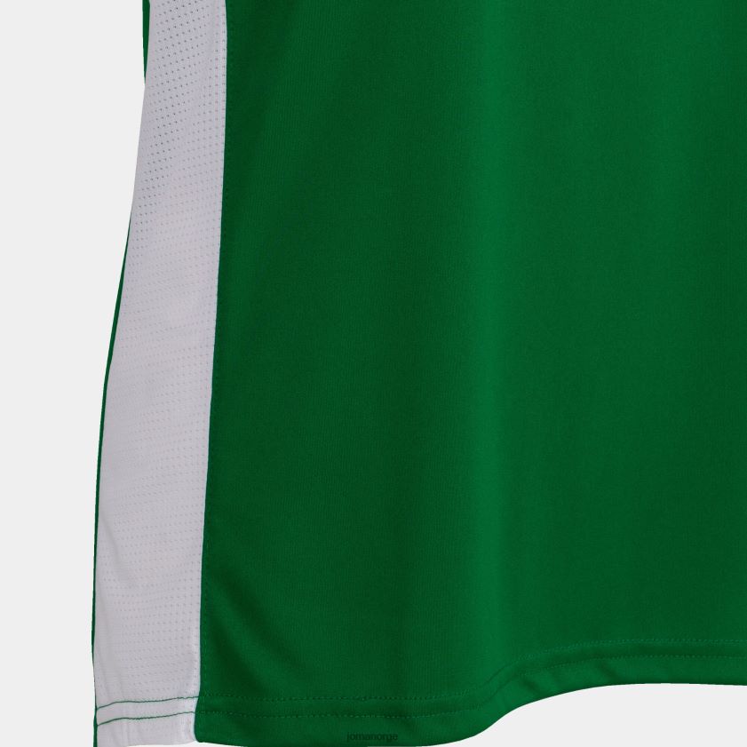 nei Joma ermeløs t-skjorte cancha iii grønn hvit FBD0T04021 kvinner