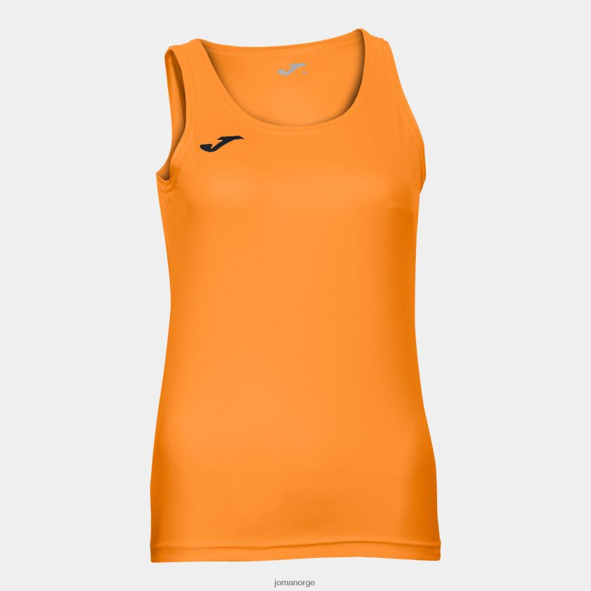 nei Joma ermeløs t-skjorte diana fluorescerende oransje FBD0T03990 kvinner