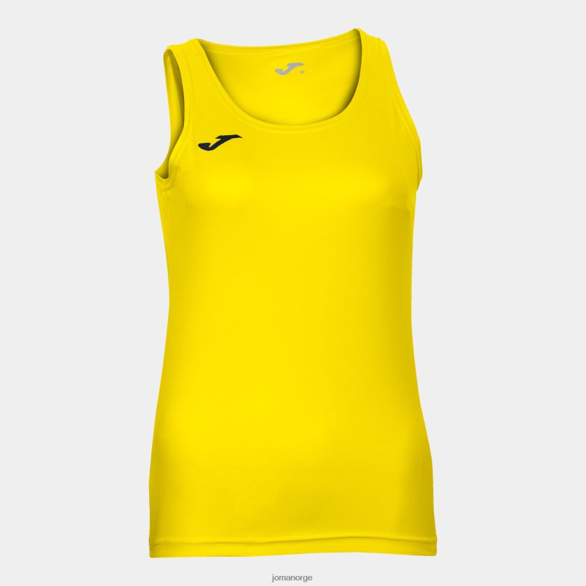 nei Joma ermeløs t-skjorte diana gul FBD0T03634 kvinner