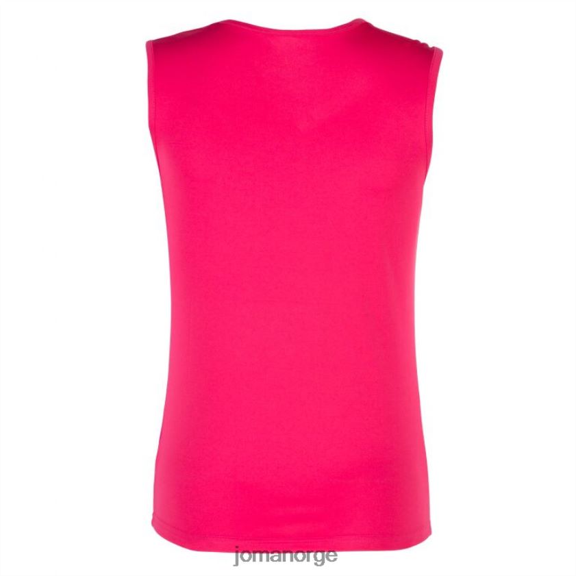 nei Joma ermeløs t-skjorte spike ii fuchsia svart FBD0T01853 kvinner