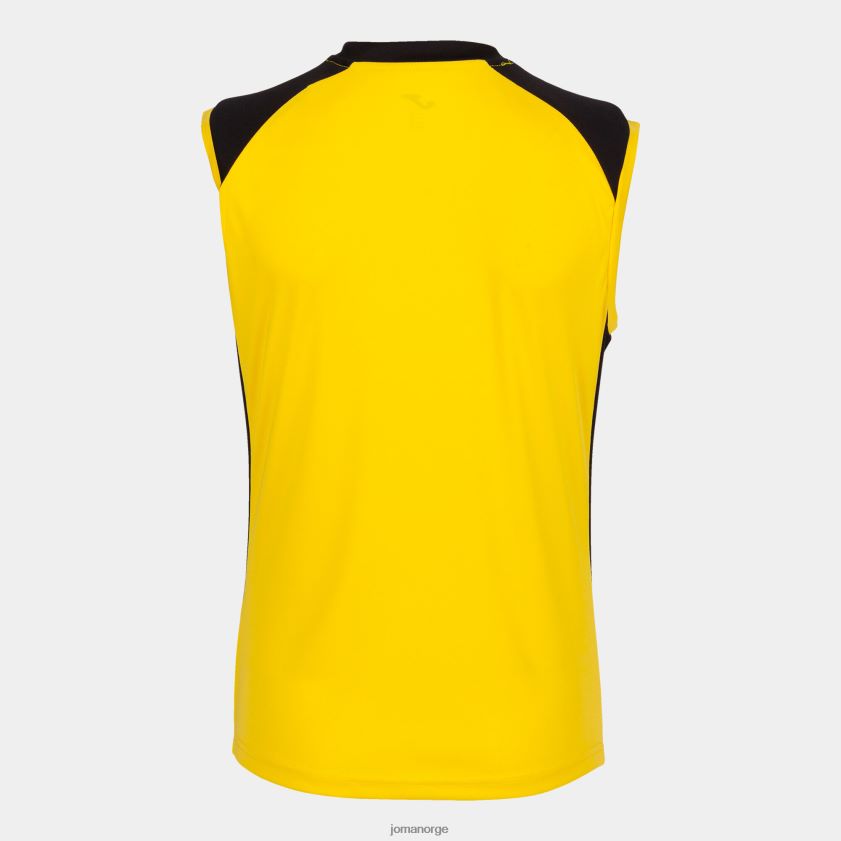nei Joma ermeløs t-skjorte supernova ii gul svart FBD0T03594 kvinner
