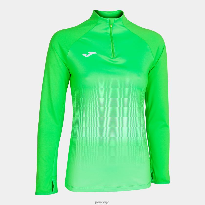 nei Joma genser elite vii fluorescerende grønn hvit FBD0T02255 kvinner