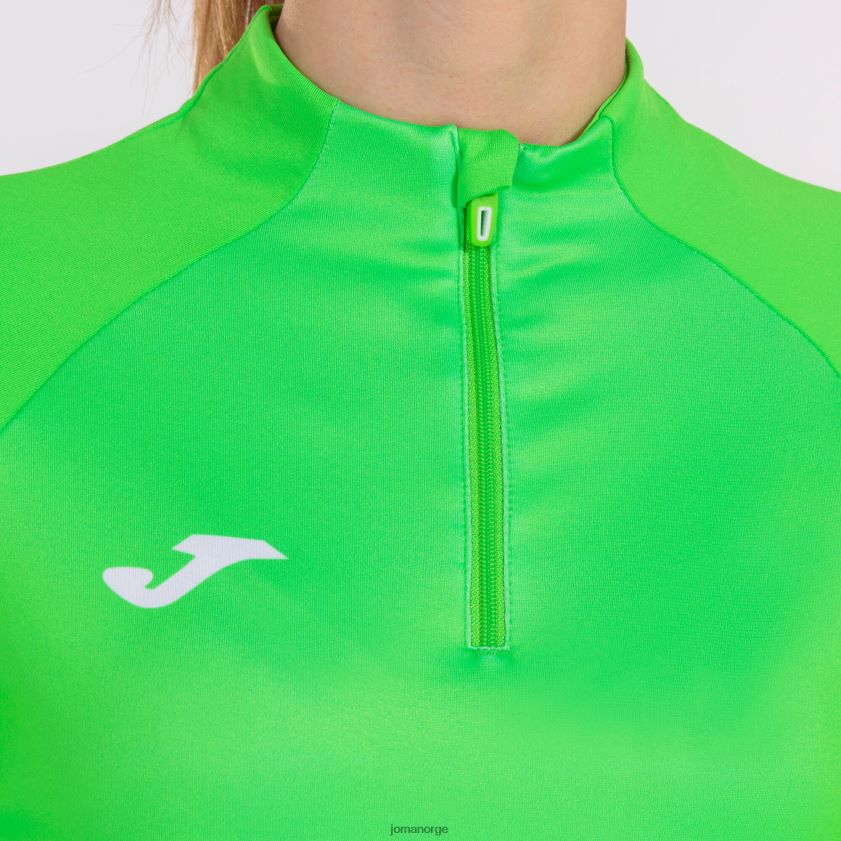 nei Joma genser elite vii fluorescerende grønn hvit FBD0T02255 kvinner