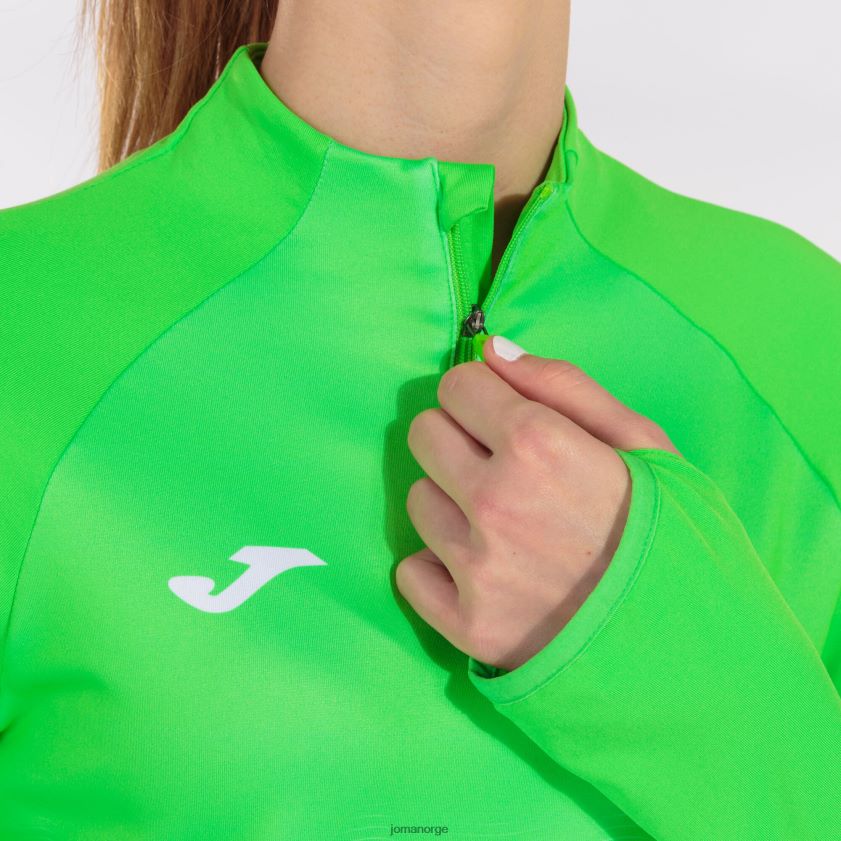 nei Joma genser elite vii fluorescerende grønn hvit FBD0T02255 kvinner
