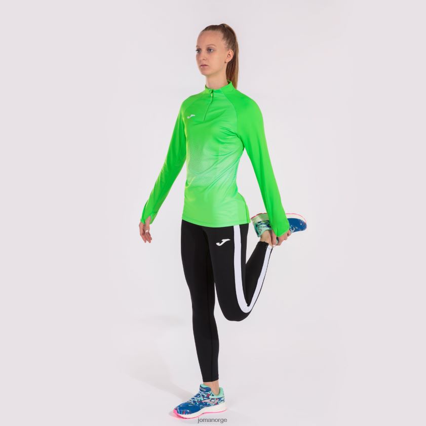 nei Joma genser elite vii fluorescerende grønn hvit FBD0T02255 kvinner