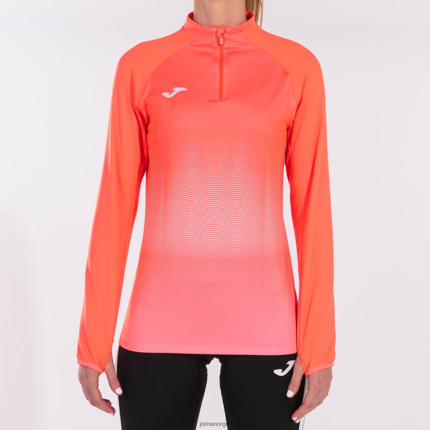 nei Joma genser elite vii fluorescerende korallhvit FBD0T01625 kvinner