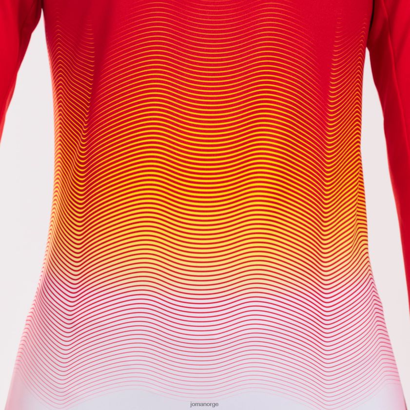 nei Joma genser elite vii rød hvit gul FBD0T04024 kvinner