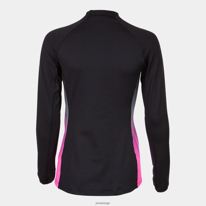nei Joma genser elite vii svart fluorescerende rosa hvit FBD0T03762 kvinner
