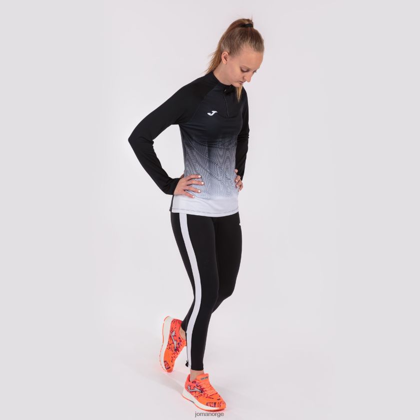 nei Joma genser elite vii svart hvit grå FBD0T03979 kvinner