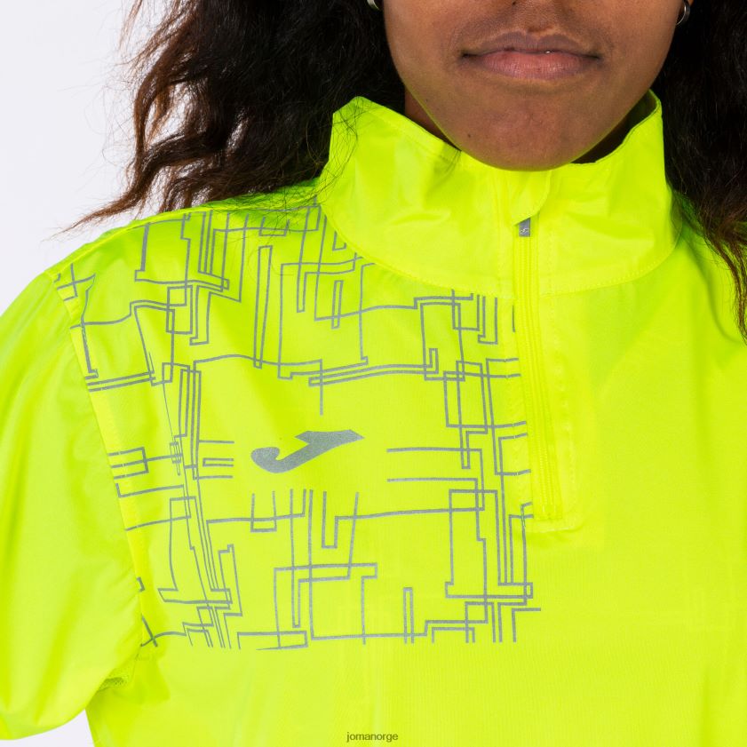 nei Joma genser elite viii fluorescerende gul FBD0T01736 kvinner