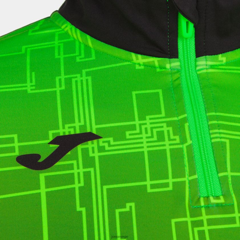 nei Joma genser elite viii svart fluorescerende grønn FBD0T01895 kvinner