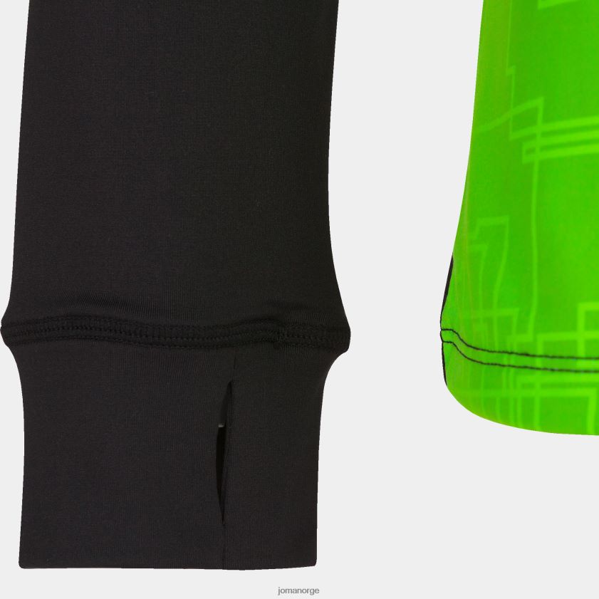 nei Joma genser elite viii svart fluorescerende grønn FBD0T01895 kvinner