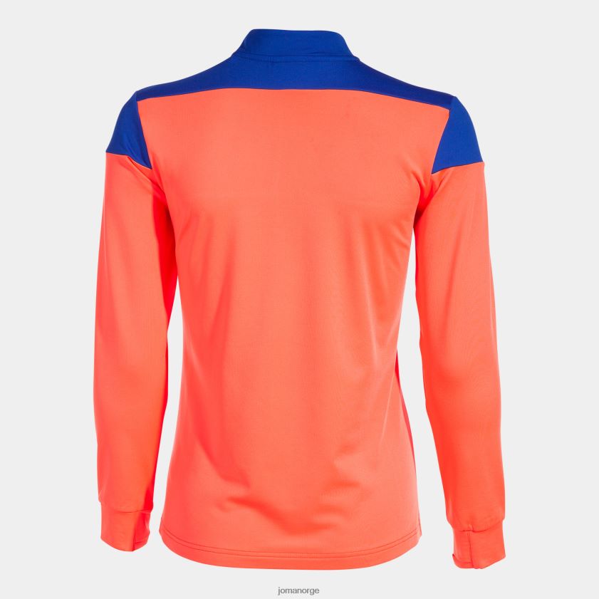 nei Joma genser elite x fluorescerende korall kongeblå FBD0T02020 kvinner