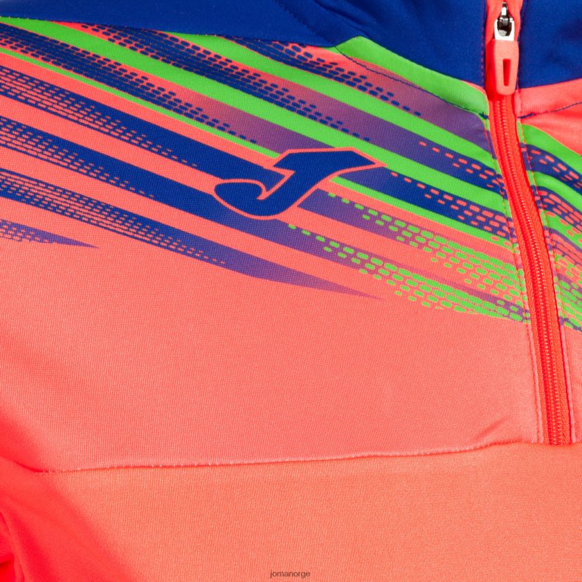 nei Joma genser elite x fluorescerende korall kongeblå FBD0T02020 kvinner