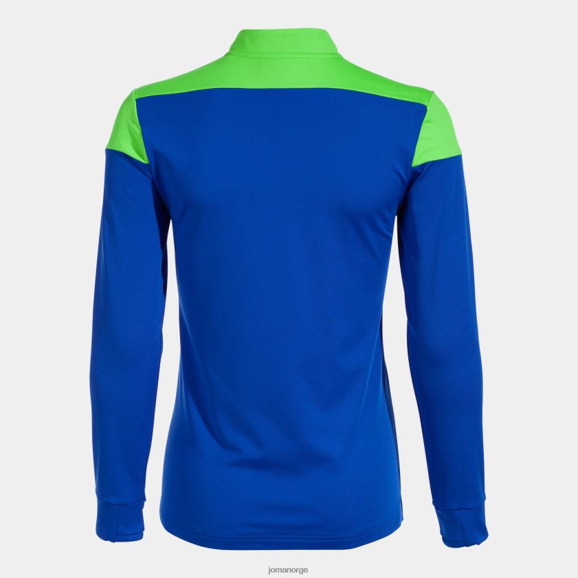 nei Joma genser elite x kongeblå fluorescerende grønn FBD0T02021 kvinner