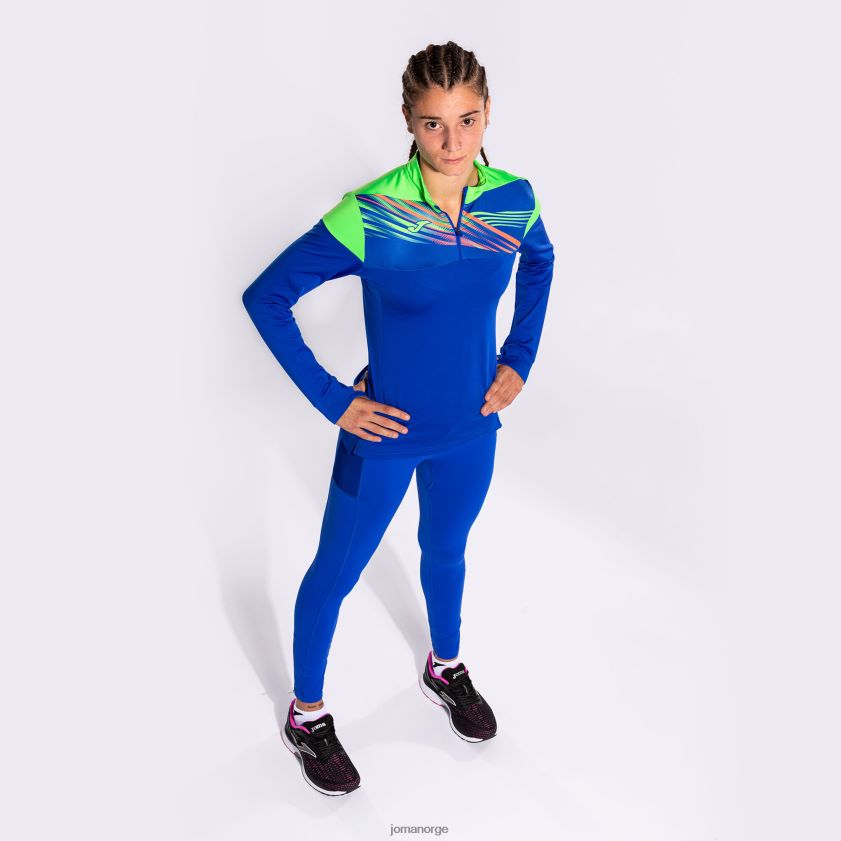 nei Joma genser elite x kongeblå fluorescerende grønn FBD0T02021 kvinner
