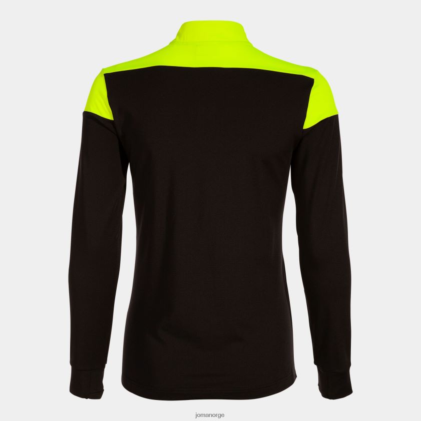 nei Joma genser elite x svart fluorescerende gul FBD0T02407 kvinner
