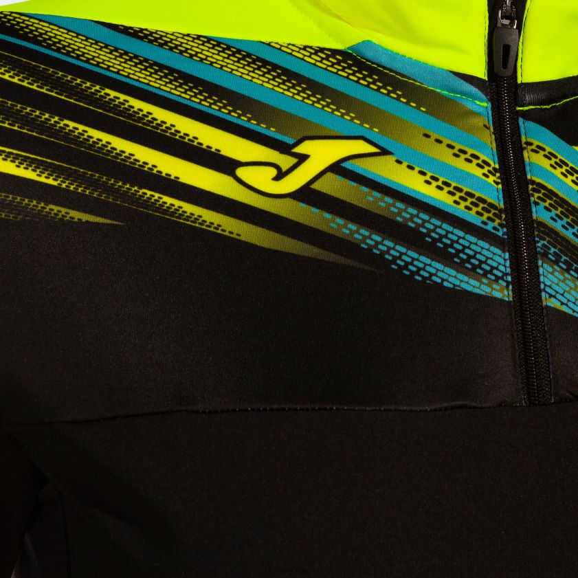 nei Joma genser elite x svart fluorescerende gul FBD0T02407 kvinner