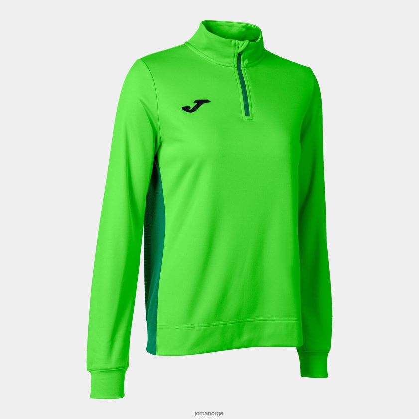 nei Joma genser vinner ii fluorescerende grønn FBD0T03816 kvinner