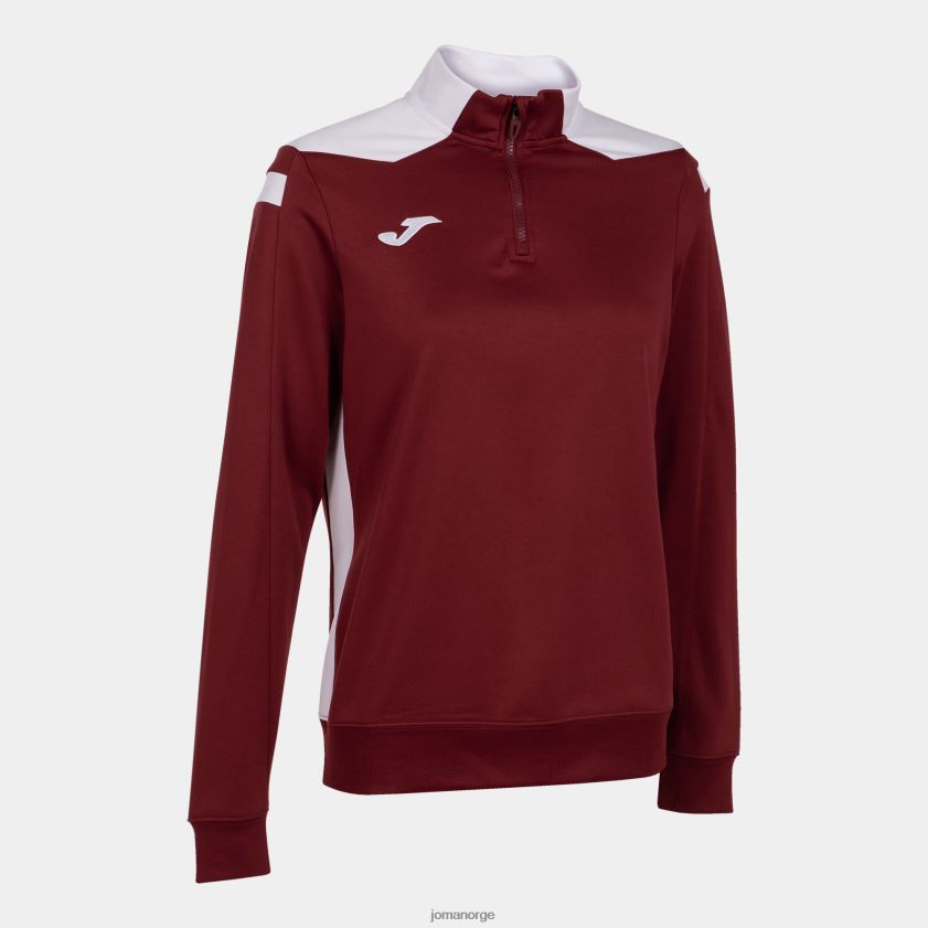 nei Joma gensermesterskap vi burgunder hvit FBD0T02122 kvinner