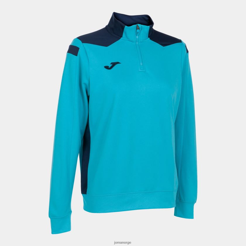 nei Joma gensermesterskap vi fluorescerende turkis marineblå FBD0T02236 kvinner