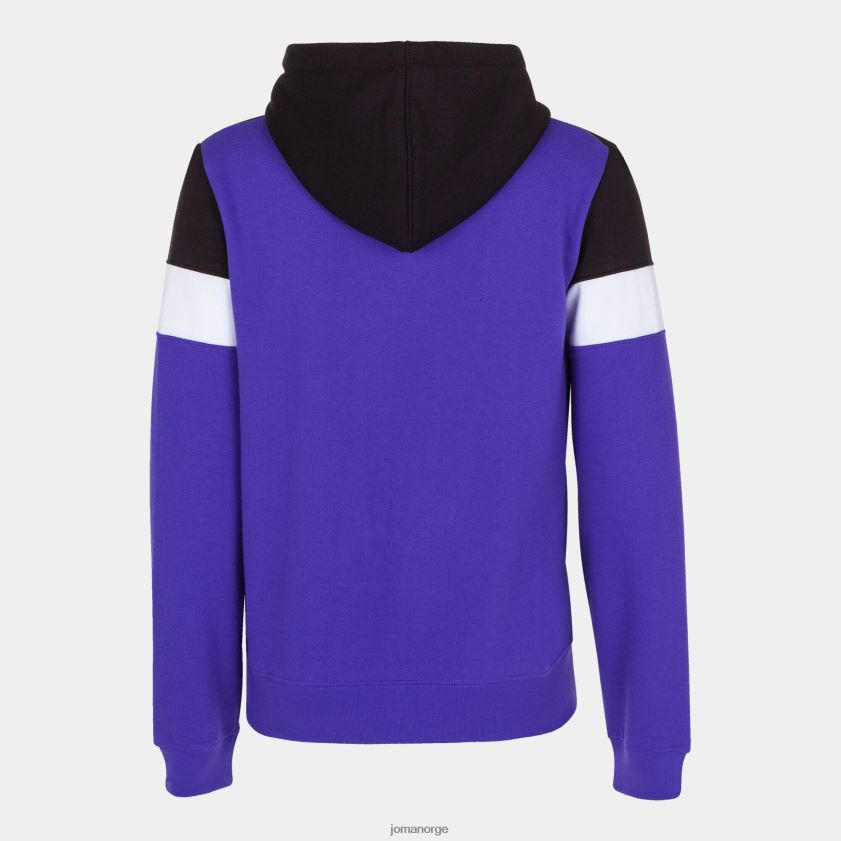 nei Joma hettegenser crew iv lilla svart hvit FBD0T02019 kvinner