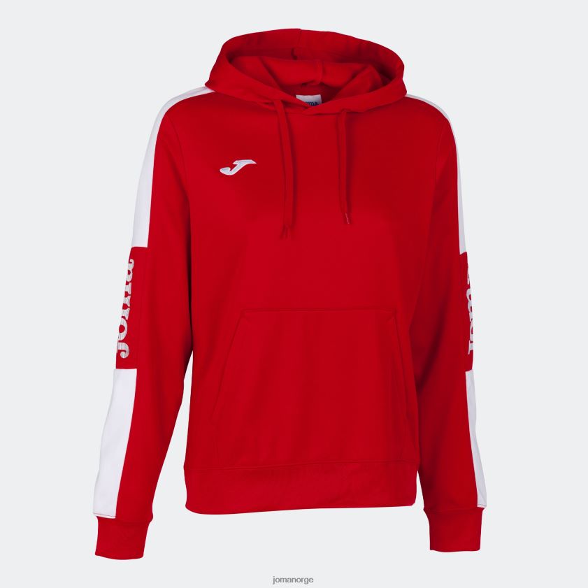 nei Joma hettegenser mesterskap iv rød Hvit FBD0T01695 kvinner