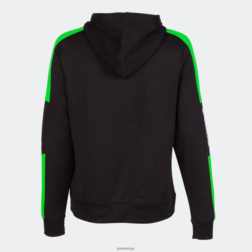 nei Joma hettegenser mesterskap iv svart fluorescerende grønn FBD0T04044 kvinner