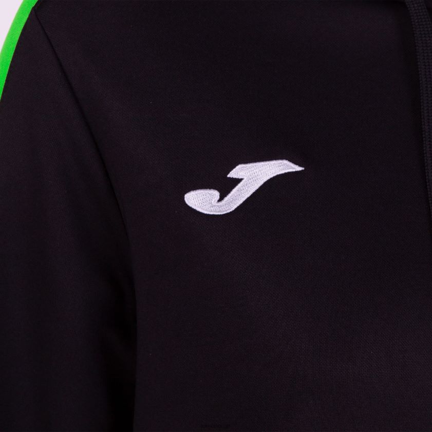 nei Joma hettegenser mesterskap iv svart fluorescerende grønn FBD0T04044 kvinner