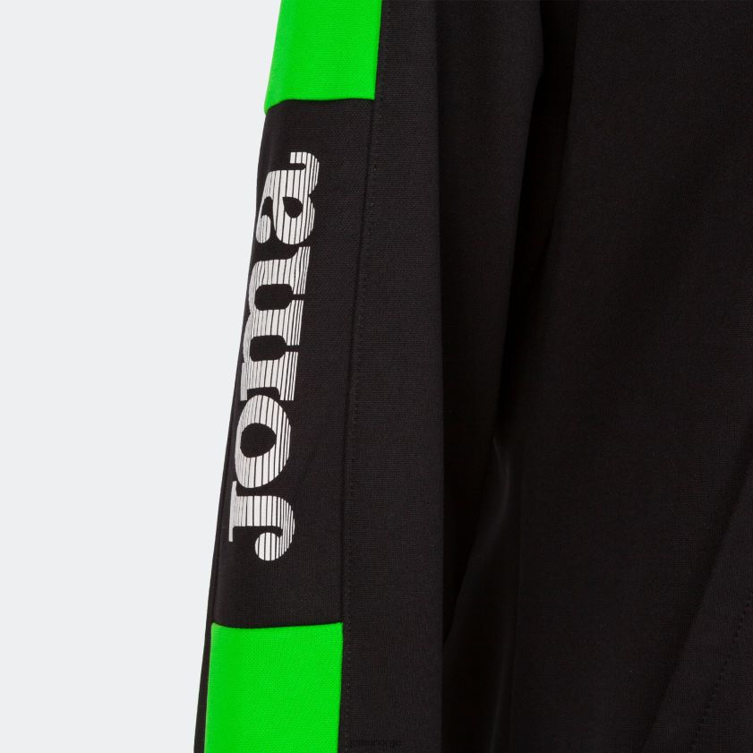 nei Joma hettegenser mesterskap iv svart fluorescerende grønn FBD0T04044 kvinner