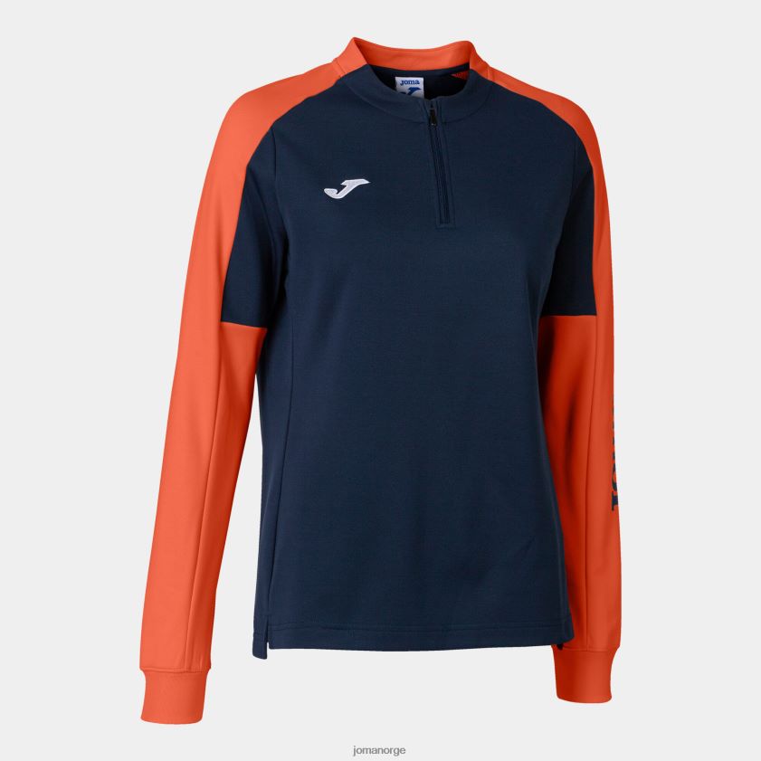 marineblå fluorescerende oransje