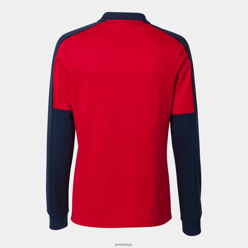 nei Joma økomesterskap i sweatshirt rød marineblå FBD0T01628 kvinner