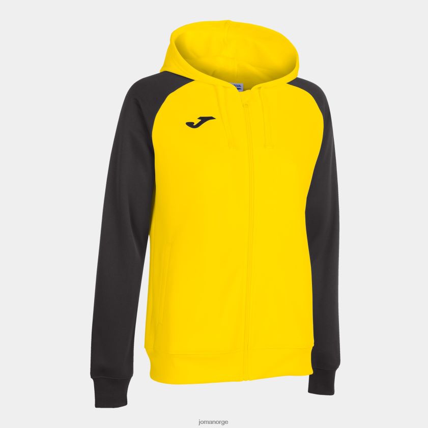 nei Joma hettejakke akademi iv gul svart FBD0T02616 kvinner
