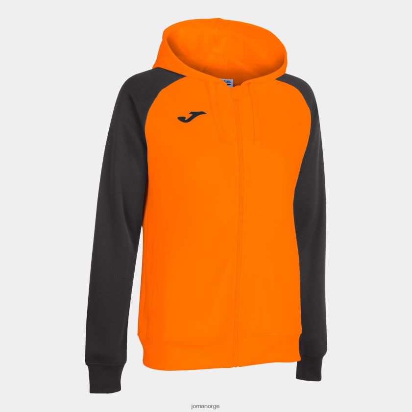 nei Joma hettejakke akademi iv oransje svart FBD0T03680 kvinner
